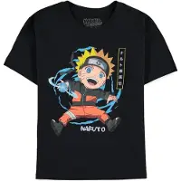 Difuzed Naruto - Naruto Print Kinder T-shirt - Kids 146 - Zwart