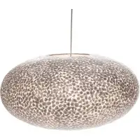 Villaflor Hanglamp Wangi White UFO 60cm Ø E27 Fitting