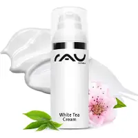 RAU Cosmetics RAU White Tea cream, dag- & nachtcrème 50 ml - alle huidtypen - met witte thee - ook voor gevoelige huid