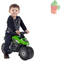 Hobbytoys Bud Baby Racing Team Moto - Groen - Loopfiets