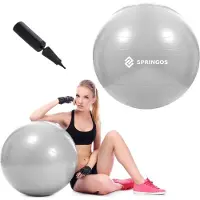 Springos Gym ball STRONG 75cm Gray