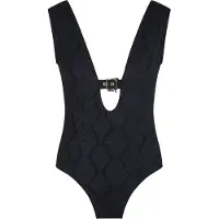 Lingadore - Black Snake Badpak - maat 44 - Zwart