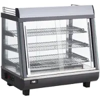 Saro Warmhoudvitrine | 96 Liter | 67,5x48,5x(h)66,3 cm (Lager dan 90 cm)