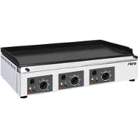 Saro Electrische grillplaat Modell GPK 800, 46(B)x80(D)x25(H)cm, 3 x 230V/3x2000W