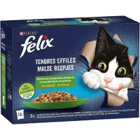 Felix - Malse Reepjes Countryside in Gelei met Groenten (12 x 85 g)