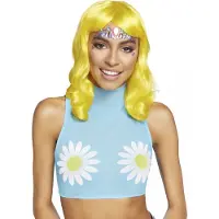 Leg avenue Daisy mesh crop top