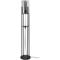 Eglo Glastonbury Vloerlamp - 1 lichts - Ø25 cm - E27 - Zwart