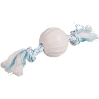 Flamingo Dental Rope &amp; Ball Hondenspeeltje