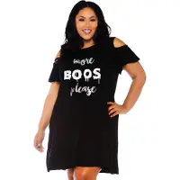 Leg avenue More Boos jersey dress