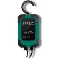 Ecobat EBC1 accu-/druppellader voor Lood, AGM, Gel, Start-Stop (6-12 V, 1 A)