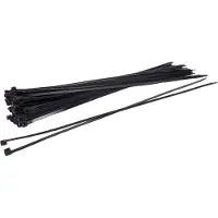 Kortpack Bundelbandjes 550x7,6mm T30L Zwart - 099.0285