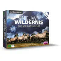 Just games De Nieuwe Wildernis paarden - Legpuzzel - 1000 Stukjes