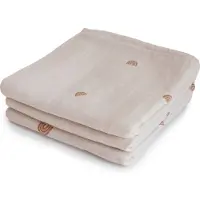 Mushie Mousseline doeken 3-Pack Regenbogen