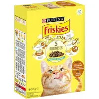Friskies Kat - kip en groenten 3 X 400g (1200g)