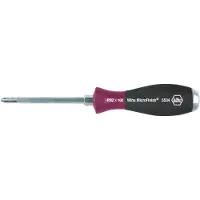 Wiha KreuzSchlitzschraubendreher Gr.1x80mm PH Micro-Finish 29149 Werkplaats Kruiskop schroevendraaier PH 1 Koplengte: 107 mm DIN ISO 8764
