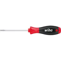 Wiha 302065100 Schroevendraaier SoftFinish sleufkop met ronde kling 6.5 mm x 100 mm - 00704