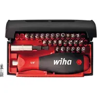 Wiha Bitset Collector Security Standard 25 mm assorti 28-delig 1/4" C6,3 incl. box - 9393 - 09393