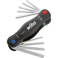 Wiha PocketStar 25293 Multitool Aantal functies 9 Zwart