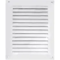 Europlast Muurrooster 250x170 mm wit - N25