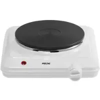 Proline Table de cuisson électrique 1500 W Blanc et Noir