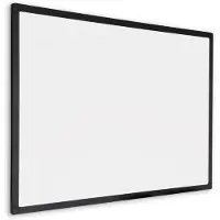 Ivol Whiteboard met zwart frame - Magnetisch - 80x110 cm