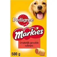 Pedigree 4x Markies - Smakelijke vleesrolletjes - 500g