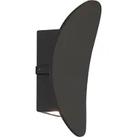 LumenXL Design muurlamp buiten Ollie - zwart