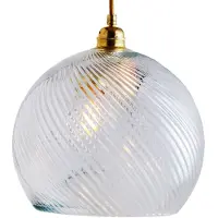 Ebb & Flow Rowan Kristallen Hanglamp Round Gold | Ø28 cm | Swirl IP20