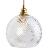 Ebb & Flow Rowan Kristallen Hanglamp Round Gold | Ø22 cm | Swirl IP20