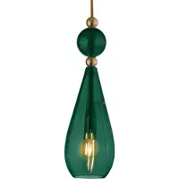 Ebb & Flow Smykke Hanglamp Shiny Gold | Ivy Green | Ivy Green E14 IP20