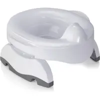 Kalencom Potje voor op reis Premium Set wit/grijs