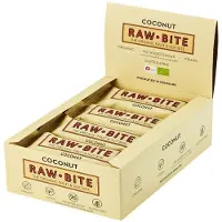 Rawbite RAW Bite Biologische Kokosnoot Repen 12x50 g Reep