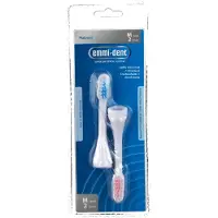 EMMI-DENT Ultrasonic Opzetborstels M2 Platinum 2 St Tandenborstel