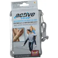 Bort ActiveColor Polsbrace - Handbrace - Polsbandage - Pols Ondersteuning - Ergonomisch Ontwerp - Beige - Maat L