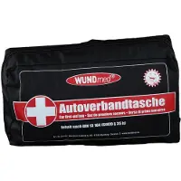 WUNDmed 44-delige Auto verbanddoos - EHBO set in etui - zwart
