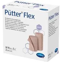 PütterFlex DUO 8 cm/10 cm x 5 m 2 St Verband