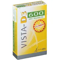 Vista-D3 600 Adult 120 St Smelttabletten