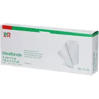 Idealbinde 4 cm x 5 m, per stuk 10 St Verband