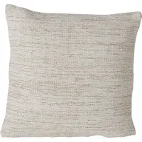 Dulaire Sierkussen Jute En Katoen Wit 45x45 cm