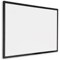 Ivol Whiteboard met zwart frame - Magnetisch - 90x120 cm