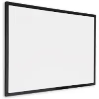 Ivol Whiteboard met zwart frame - Magnetisch - 45x60 cm