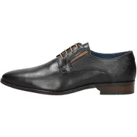 Berkelmans Sameiro Veterschoenen | Maat 40 Heren Zwart