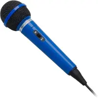 BLOW - Dynamische microfoon 6.3mm PR-M-202, 100Hz - 12.5kHz - Blauw