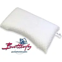 Mahoton - Butterfly kussen - 100% Natuurrubber - medium - (hoogte 14 cm) - Latex