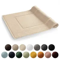 Blumtal Badmat - Zachte en Absorberende douchemat - 50 x 80 cm - Zand