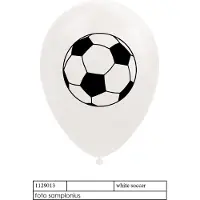Wefiesta Voetbal ballonnen 30cm | 8 stuks