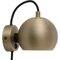 Frandsen Wandlampe , Ball Magnet, Brons / Oudmessing, Woonkamer, Metaal, Designer