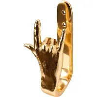 Pols Potten Haakje Hook I-Love-You Gold