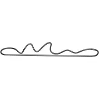 Ferm Living Handdoekenrek Curvature Black Brass