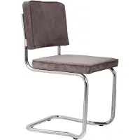 Zuiver Eetkamerstoel Ridge Rib Kink Grey
